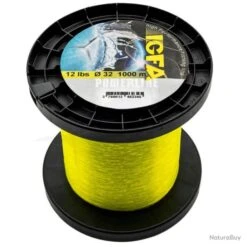 Powerline Nylon IGFA 1000m - Jaune 12lb