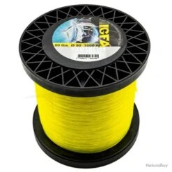 Powerline Nylon IGFA 1000m - Jaune 80lb