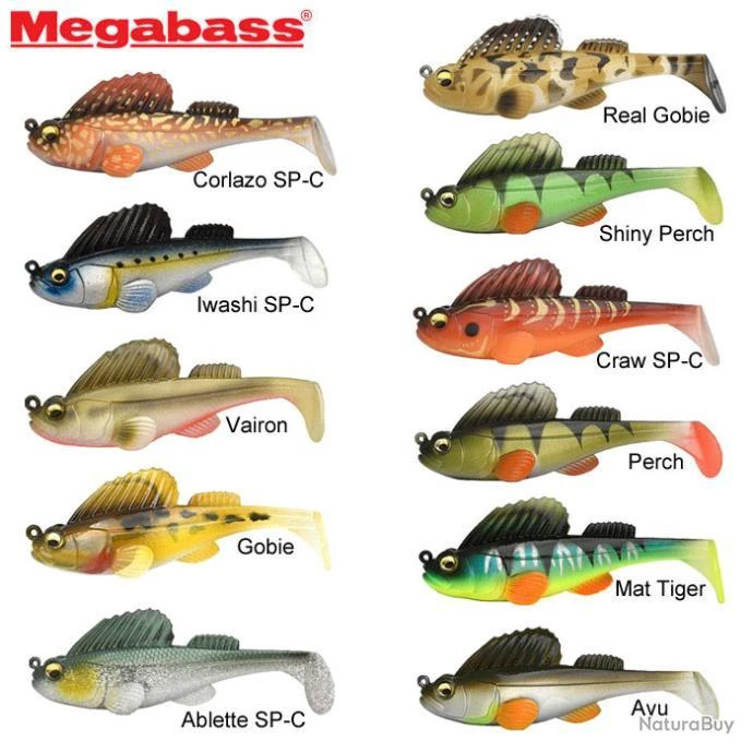 Leurre Dark Sleeper Megabass 3 - 1/2 - 7,7cm Gobie 4 Leurre Dark Sleeper Megabass 3 - 1/2 - 7,7cm Gobie – Image 2