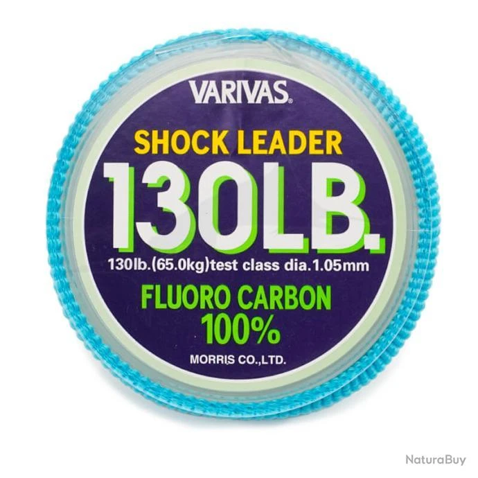 Varivas Fluorocarbon Shock Leader 50lb 6 Varivas Fluorocarbon Shock Leader 50lb – Image 4