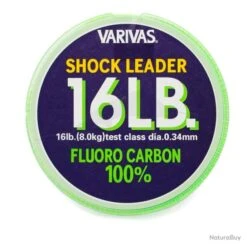 Varivas Fluorocarbon Shock Leader 50lb 18 Varivas Fluorocarbon Shock Leader 50lb -Aqua Peche Soldes Magasin 00008 Varivas fluorocarbon shock leader 50lb