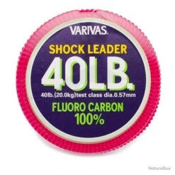 Varivas Fluorocarbon Shock Leader 50lb 24 Varivas Fluorocarbon Shock Leader 50lb -Aqua Peche Soldes Magasin 00014 Varivas fluorocarbon shock leader 50lb