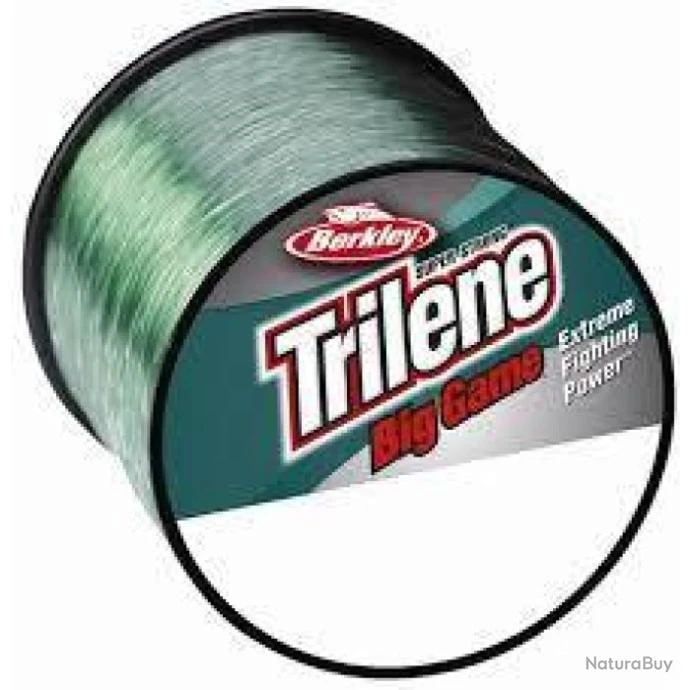 Nylon Berkley Trilene Big Game Vert - 48/100 - 15 Kg 3 Nylon Berkley Trilene Big Game Vert - 48/100 - 15 Kg