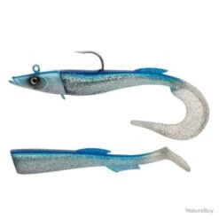 Leurres Souples Berkley PowerBait - Power Sandeel - Metallic Blue / 21 Cm -Aqua Peche Soldes Magasin 00054 Leurres souples Berkley PowerBait Power Sandeel Metallic Blue 21 cm