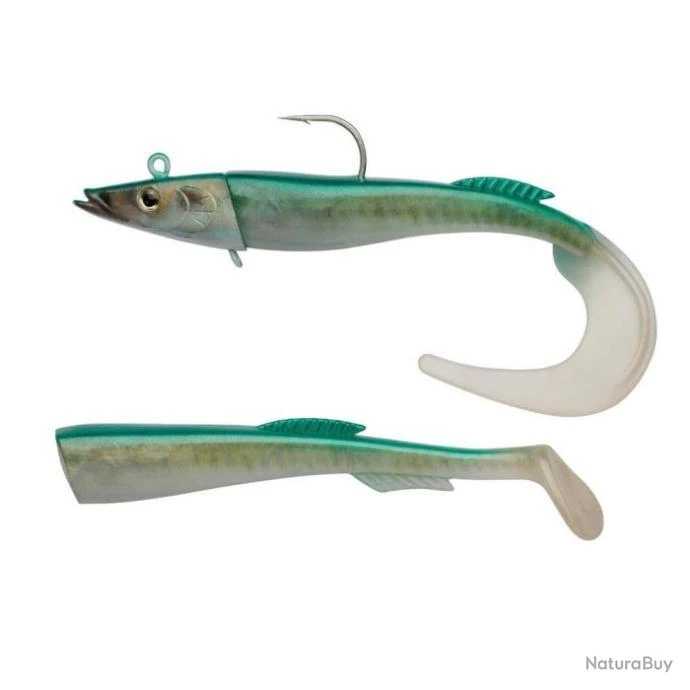 Leurres Souples Berkley PowerBait - Power Sandeel - Ayu Green / 21 Cm 12 Leurres Souples Berkley PowerBait - Power Sandeel - Ayu Green / 21 Cm – Image 10